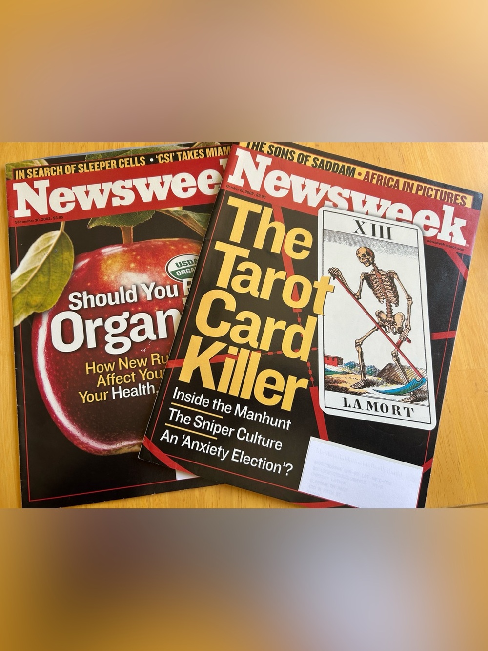 The Tarot Card Killer Newsweek Magazine